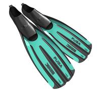 Seac Fuga Aletas de Buceo y Snorkel para Adultos con Zapatilla Cerrada, Fabricado en Italia, tiffany, 40/41
