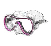 Seacsub Giglio Diving Mask Transparente,Rosa Niños