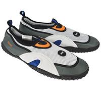 SEAC Hawaii Zapatillas Anti Deslizamiento, Sacadura rápida, Zapatos para el mar, la Playa y la Piscina, Unisex-Adult, Blanco/Gris, 36