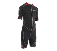 SEAC Kid Trendy, Traje Corto de Una Pieza de Neopreno de 2,5 mm con Cremallera Frontal, para Snorkel, Surf y Deportes Acuáticos en Aguas Templadas para Adultos y Niños, Unisex-Youth