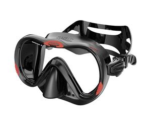SEAC Máscara Boss S/BL - Gafas de Buceo Unisex, Color Negro