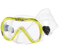 SEAC Máscara Boss S/KL - Gafas de Buceo Unisex, Color Amarillo