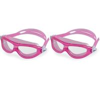 SEAC Matt, Gafas de natación con máscara para niños de 3 a 6 años, a Prueba de Golpes, Ultra Flexible y Suave (Paquete de 2)