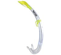 SEAC Miniflash para Buceo, Pesca subacuática, apnea y esnórquel, Junior Unisex, Transparente/Amarillo