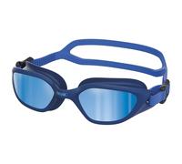 SEAC Mood, Gafas de natación con Lentes de policarbonato antirrayaduras y antivaho, Juntas de Silicona, Unisex Adulto, LS Azul/Azul