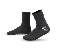 SEAC Prime Calcetines de Buceo, Neopreno de 2 mm, con Forro de Nailon, Unisex-Adult, Negro, XS