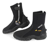 SEAC Pro HD C/CERN. 6 - Escarpín de Buceo, Unisex, Color Negro, Talla S