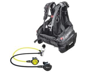SEAC Rental Kit INT Jump - Set Completo de Buceo con GAV Jump, dispensador PX100 y Octopus PX100 Octo, para centros de Buceo y escuelas de Buceo, Resistente y fiable, Fabricado en Italia