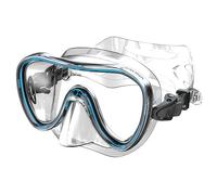SEAC Salina Slt Schnorchelmaske mit Maskenkörper aus Hypoallergenic Siltra und Maskenschnallen mit 2 Knöpfen, 2 Große