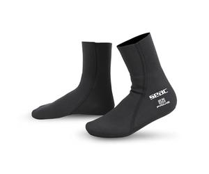 SEAC Seac Prime - Calcetines de Buceo, Neopreno de 2 mm, con Forro de Nailon Unisex Adulto