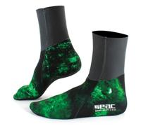 SEAC Seal Skin Calcetines térmicos para apnea y pesca subacuática de neopreno camuflaje de 3 mm Unisex adulto