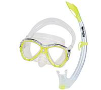 SEAC Set Elba - et de Snorkel con máscara subacuática y Tubo con válvula para la Purga de Agua para Adultos Unisex Adulto