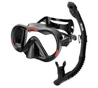 Seacsub Boss Dry Snorkeling Set Negro