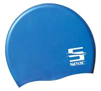 Seac Silicone JR Gorro de piscina para niños en silicona, Unisex niños, azul, Small