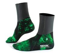 SEAC Skin Calcetines Térmicos para Apnea y Pesca Subacuática de Neopreno Camuflaje de 3 mm Unisex Adulto Camo Verde XXL