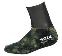 SEAC Seal Skin Calcetines térmicos para Apnea y Pesca subacuática de Neopreno Camuflaje de 3 mm, Unisex Adulto, Camo Verde, XXL