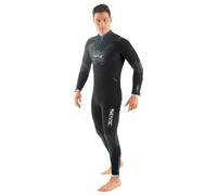 SEAC Space Man, Traje de Buceo para Hombre para Aguas Frías, Neopreno Ultra Stretch, Sistema Aquastop, Traje de Neopreno para Buceo de 5 y 7 mm con Cremallera Trasera