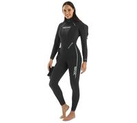 SEAC SpaceDry Lady, Traje de Neopreno semillero de una Pieza de 7 mm, Negro, M