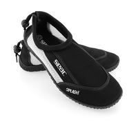 SEAC Splash, Zapatillas para Rocas para Adultos y niños, de Secado rápido, Zapatillas para el mar, la Playa y la Piscina, Gris/Negro, 33