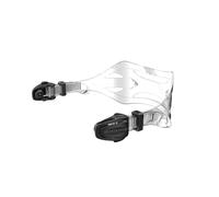 SEAC Strap Correa y Hebilla de Repuesto de Silicona para máscara de Buceo, Adultos Unisex, Transparente, Talla única