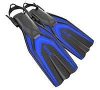 SEAC Style Aletas de Buceo para Uso Profesional y recreativo, Unisex, Azul, M-L