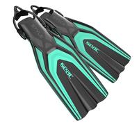 SEAC Style-S, Aletas Ultralivianas con Correa Elástica para Buceo