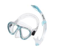 Seacsub Bis Bella Snorkeling Set Transparente,Azul Niños