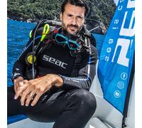 Seacsub Feel 3 Mm Diving Wetsuit Negro S Hombre