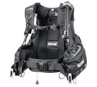 Seacsub Type Bcd Jacket Negro XL
