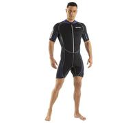 SEAC Trendy Man, Traje Corto de Una Pieza de Neopreno de 2,5 mm con Cremallera Frontal, para Snorkel, Surf y Deportes Acuáticos en Aguas Templadas para Adultos y Niños