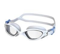 SEAC VIPER, gafas de natación antivaho y antirayaduras de alto rendimiento, para hombre y mujer, Blanco/Azul con lentes transparentes