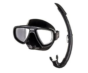 SEAC xtreme EVO Conjunto de Tubo Anti-Salpicaduras, Unisex Adulto, Negro