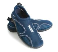 SEAC Sand, Zapatos de scoglio, Playa y Mar, Unisex adulto, Blanco/Azul, 41 EU