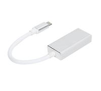 Seacanl Adaptador USB 3.1 Tipo C, Mini Adaptador de Puerto de Pantalla Resistente Al Desgaste Práctico para Portátiles de Uso General para Ordenador de Uso Profesional