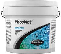 Seachem PhosNet Synthetic GFO - Removedor de fosfato y silicato para Agua Dulce y Salada de 4.4 Libras