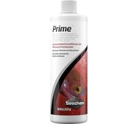 Seachem Prime- Acondicionador completo y concentrado para agua dulce y salada, 500 ml