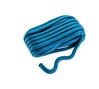 Seachoice Double Braid Nylon Dock Line with Eye Splice, Pre-Shrunk, Heat Stabilized, Various Sizes and Colors
