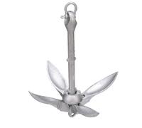 SEACHOICE Folding Grapnel Anchor 3-1/2 lbs. 41000 One Size Steel