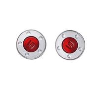 SEACLOUD 2 pesas de putter personalizadas para Scotty Cameron Select Newport Studio Design Clubs Head (rojo/plateado)