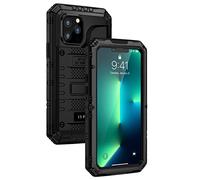 seacosmo Funda para iPhone 13 Pro Impermeable, IP68 360 Grados Militar Protección Carcasa, Subacuática Waterproof Antigolpes Anti-Polvo Case con Protector de Pantalla/Cubierta de la Cámara, Negro