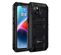 seacosmo Funda para iPhone 14 Impermeable, IP68 360 Grados Militar Protección Carcasa, Subacuática Waterproof Antigolpes Anti-Polvo Case con Protector de Pantalla/Cubierta de la Cámara, Negro