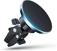 Soporte Magnetico Movil Coche, Compatible con mag-Safe y i-Phone, Suporte Telemovel Carro - Rotación de 360°, Soporte Móvil Coche Iman para i-Phone 16/15/14/13/12/Plus/Pro/Pro MAX/Mini
