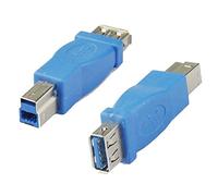 seadream 2 Pack USB 3.0 tipo A macho a macho adaptador, tipo A hembra a un adaptador hembra, tipo A a tipo B, tipo A a Micro-B extensor adaptador de conexión