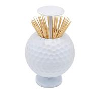 Seadream Caja automática para palillos de dientes para pelotas de golf, regalo novedoso para interiores y coches, decoración de golf