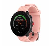 SeaFicco Correa de Reloj Compatible con Polar Grit X Pro/Grit X/Vantage M2 /Vantage M, 22mm Silicona Pulseras de Repuesto Banda de Fitness Correas de Deportes (S, Rosa)