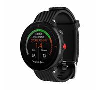 SeaFicco Correa de Reloj Compatible con Polar Grit X Pro/Grit X/Vantage M2 /Vantage M, 22mm Silicona Pulseras de Repuesto Banda de Fitness Correas de Deportes (L, Negro)
