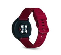 SeaFicco Correa de Reloj Compatible con Polar Ignite/Polar Unite, Universal 20mm Correa de Silicona Pulsera de Repuesto Banda de Deportes Fitness (Rojo Vino)