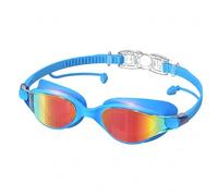 Seaflar Antivaho Gafas De NatacióN General | Profesional Lentes Galvanizados, ProteccióN UV, 3D Sello De Silicona | Impermeable Gafas Piscina Adultos & Adolescentes-Blue