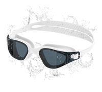Seaflar Gafas de natación cristales HD, antivaho, protección UV, a prueba de fugas y cómodas, para adultos, ideales para piscinas cubiertas y al aire libre-C-WH