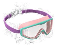 Seaflar Gafas de Natación Niño de 3-14 Años Antivaho UV, Visión 180°